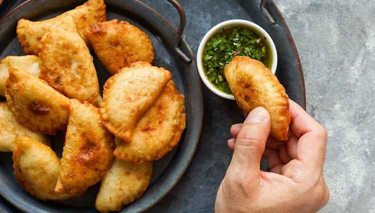 molho para acompanhar pastel de feira